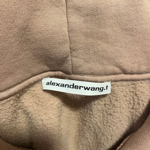 Alexander Wang Beige Structured Hoodie Women's Medium - Picture 8 of 8